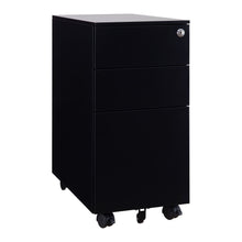 Load image into Gallery viewer, Steel Mobile Pedestal With 2 Drawer 1 Filing (L300 - Slim)
