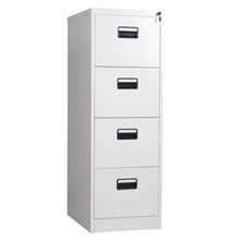 Load image into Gallery viewer, Four Drawer Steel Filing Cabinet