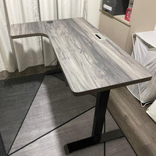Load image into Gallery viewer, Aero L-Shaped Dual Motor Electric Standing Desk