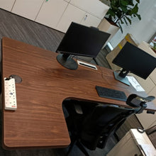 Load image into Gallery viewer, Mydesk.sg L-shape Standing Desk