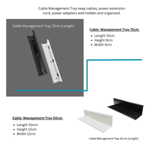 Load image into Gallery viewer, Cable management for desk
