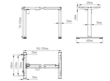 Load image into Gallery viewer, MINI-UP - Electric Standing Desk (with preset memory)
