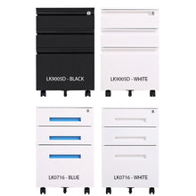 Load image into Gallery viewer, Steel Mobile Pedestal (Multiple Designs)