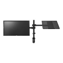Load image into Gallery viewer, MG Dual Monitor Arm With Laptop Tray