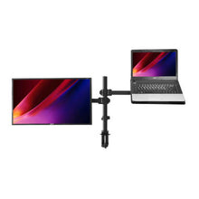 Load image into Gallery viewer, MG Dual Monitor Arm With Laptop Tray