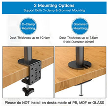 Load image into Gallery viewer, MG Dual Monitor Arm With Laptop Tray