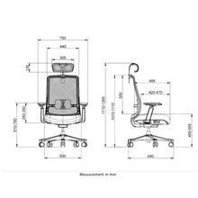 Load image into Gallery viewer, V1 Ergonomic Office Chair (NEW)