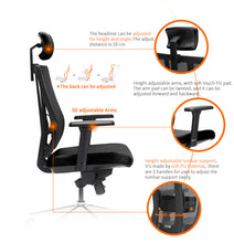 Load image into Gallery viewer, X3S Ergonomic Executive Chair - MyDesk.SG