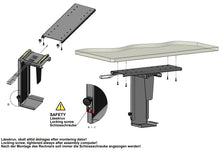 Load image into Gallery viewer, XC-8B - CPU Mount Under Desk