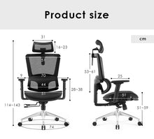 Load image into Gallery viewer, ERGO -  Full Mesh Ergonomic Chair