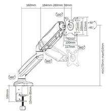 Load image into Gallery viewer, DM01 Monitor Arm