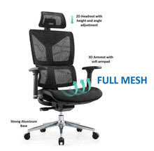 Load image into Gallery viewer, Roma - Full Mesh Ergonomic Chair