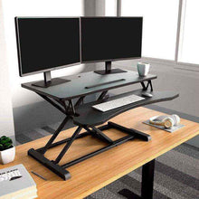 Load image into Gallery viewer, Sit Stand Desk Converter