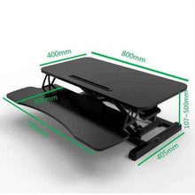 Load image into Gallery viewer, Sit Stand Desk Converter