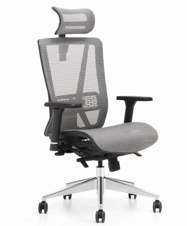 Ergonomic chair with best sale mesh seat and back