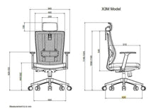 Load image into Gallery viewer, X3M Ergonomic Executive Chair
