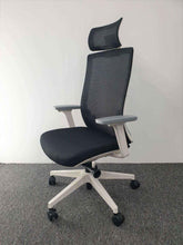 Load image into Gallery viewer, KW171H-G Grey Frame Executive Chair - MyDesk.SG