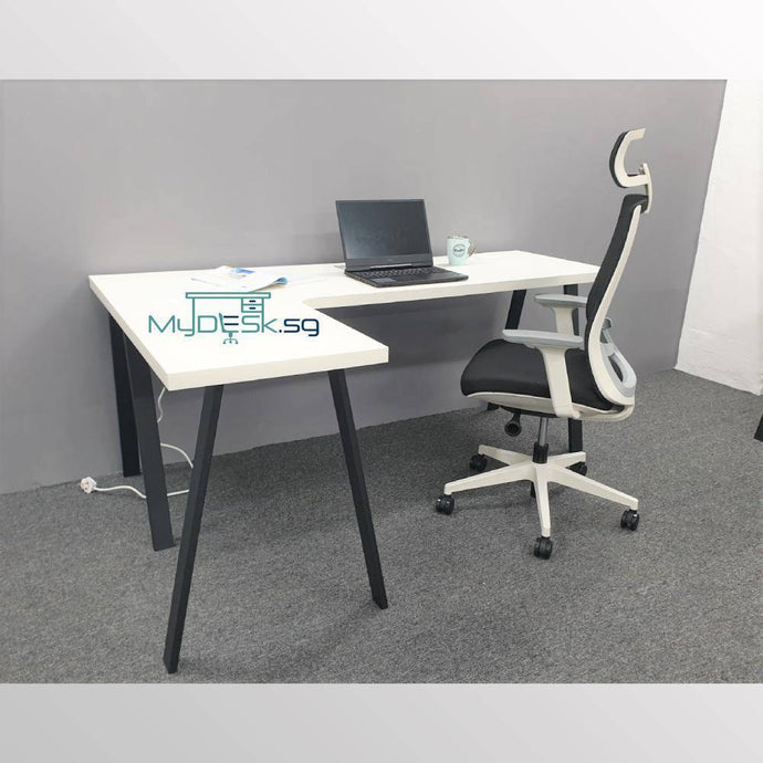 L-Shaped Table / Study Desk - MyDesk.SG
