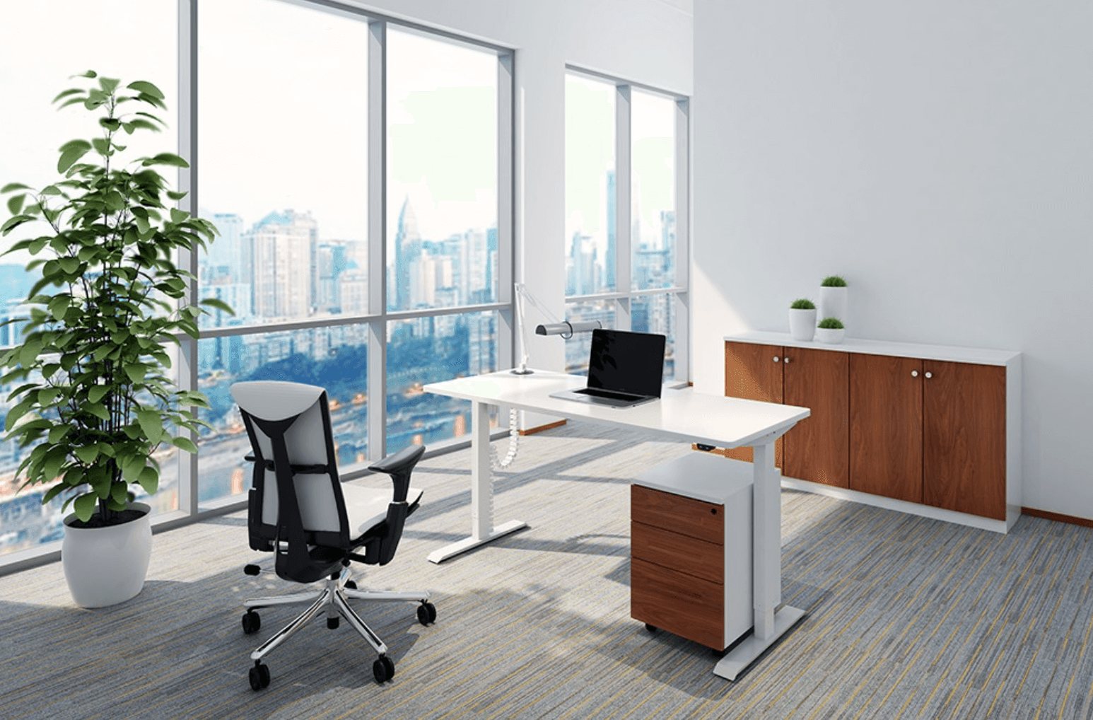 Benefits of Using Height Adjustable Office Desks - MyDesk.SG