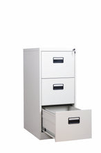Load image into Gallery viewer, 3 Drawer Steel Metal Cabinet
