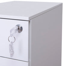 Load image into Gallery viewer, Steel Mobile Pedestal With 2 Drawer 1 Filing (L300 - Slim)
