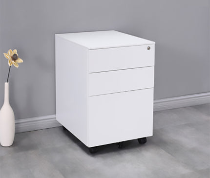 Steel Mobile Pedestal With 2 Drawer 1 Filing (L390 - Normal Size)