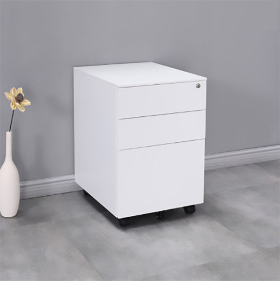 Steel Mobile Pedestal With 2 Drawer 1 Filing (L390 - Normal Size)
