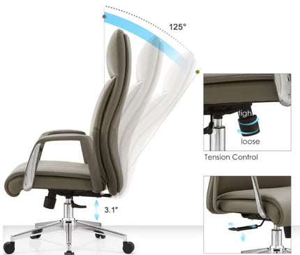 BRYAN - PU Leather Chair