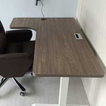 Load image into Gallery viewer, Aero L-Shaped Dual Motor Electric Standing Desk
