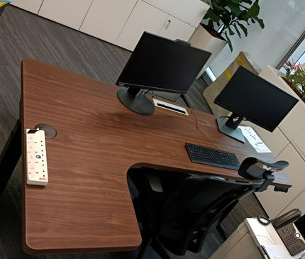 Aero L-Shaped Dual Motor Electric Standing Desk