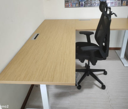 Triple motor electric standing desk Mydesk.sg