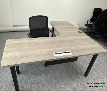 L shape desk