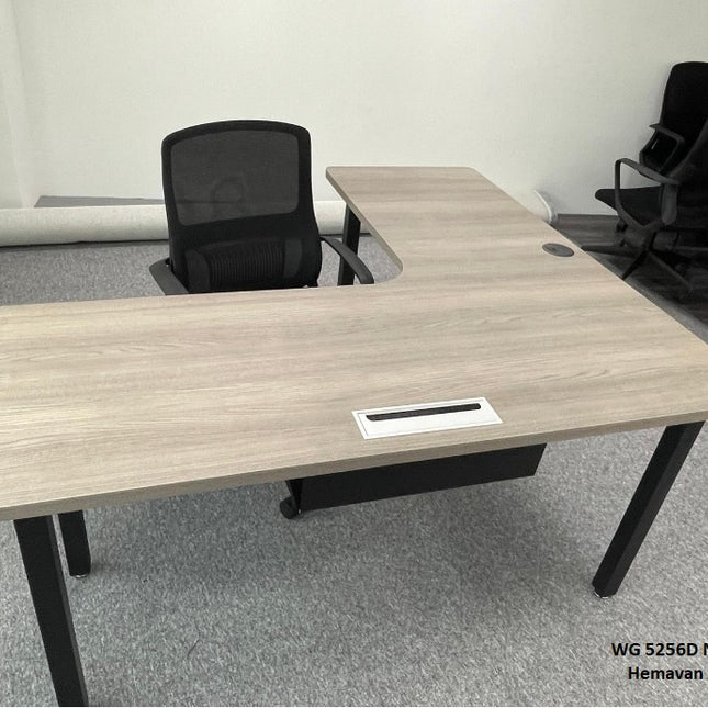 L shape desk