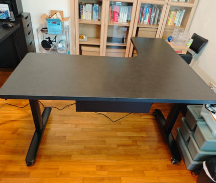 Aero L-Shaped Dual Motor Electric Standing Desk