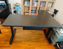 Load image into Gallery viewer, Aero L-Shaped Dual Motor Electric Standing Desk

