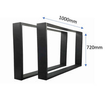 Load image into Gallery viewer, Conference Table Metal Legs (U-shaped Wide)
