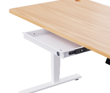 Slim Under Desk Storage Drawer (with lock)