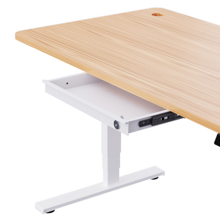 Slim Under Desk Storage Drawer (with lock)