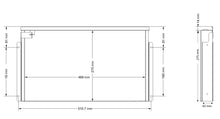 Load image into Gallery viewer, Slim Under Desk Storage Drawer (with lock)
