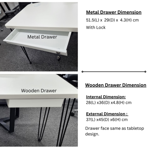 LENA Table / Desk Scandinavian Style