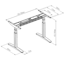 Load image into Gallery viewer, FINEST Dual Motor Electric Standing Desk
