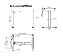 Load image into Gallery viewer, FLEXI - Electric Standing Desk
