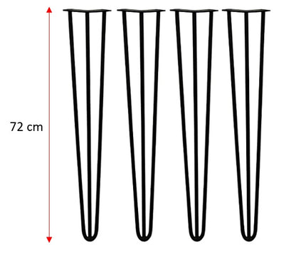 Hairpin table legs dimensions