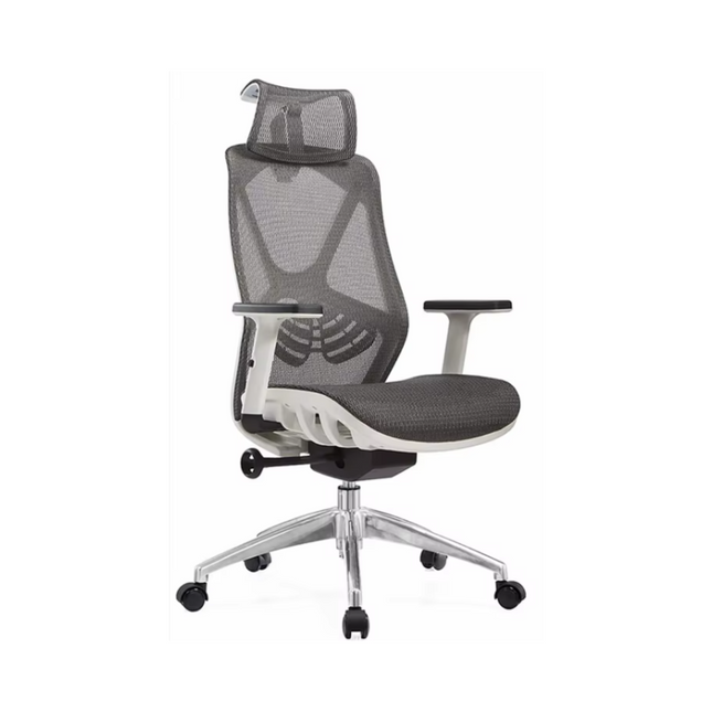 Grey Full Mesh Chair
