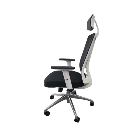 KW34H Stylish White Frame Executive Chair