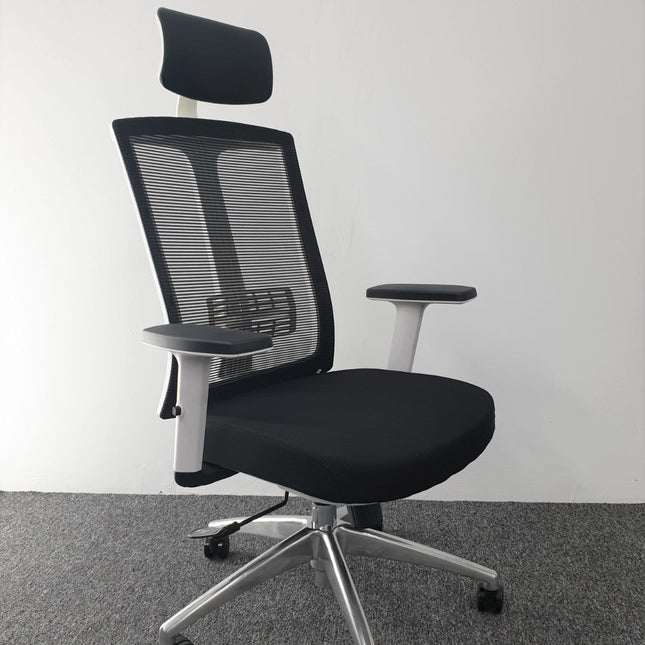 KW34H White Frame Office Chair