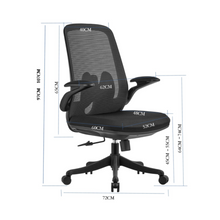 Load image into Gallery viewer, KW559M Swivel Office Chair (foldable armrests)
