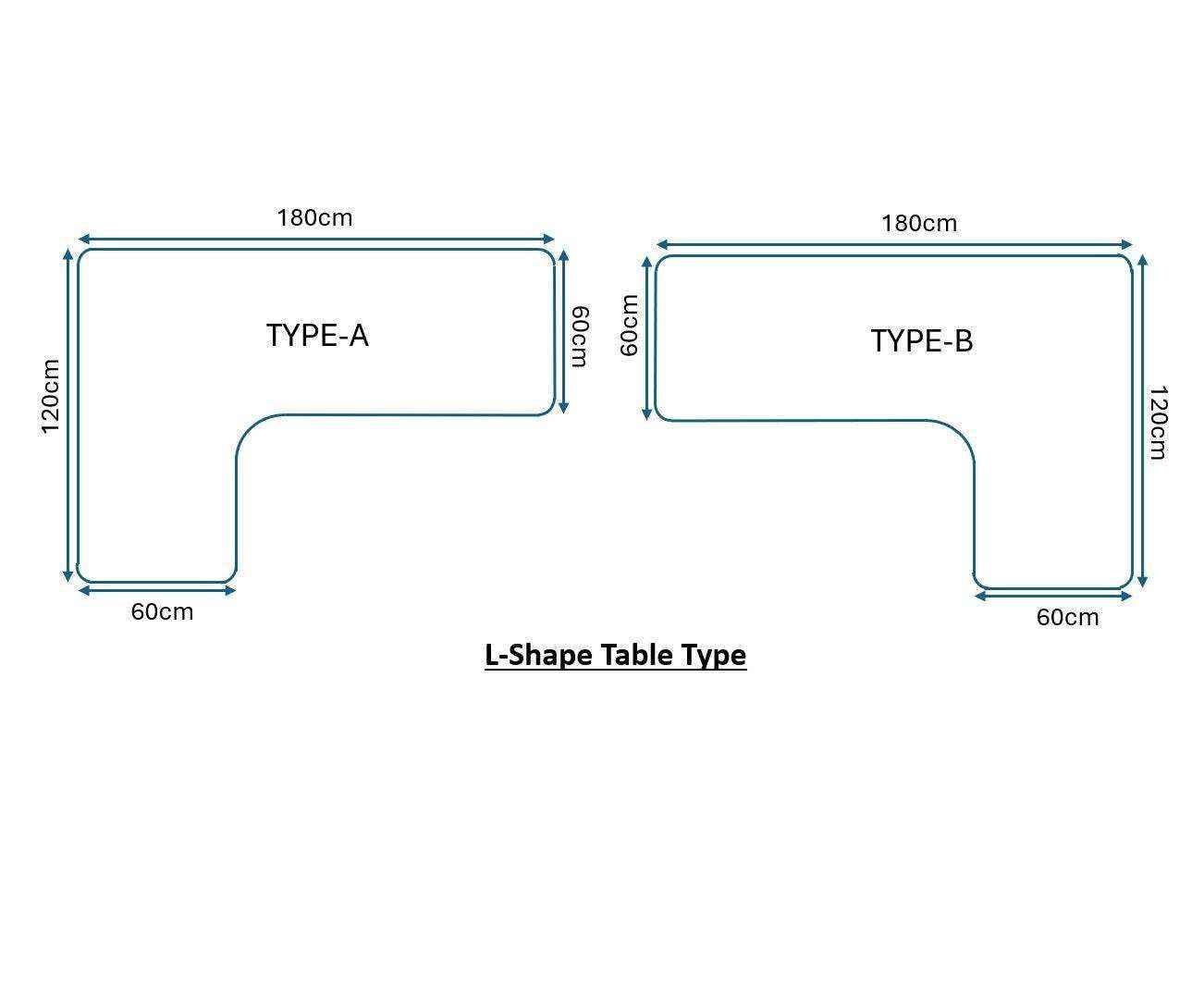 L-Shaped Table & Modern Study Desk Singapore | MyDesk.sg
