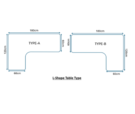 L-Shape Table & Study Desk