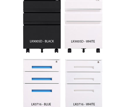 Steel Mobile Pedestal (Multiple Designs)